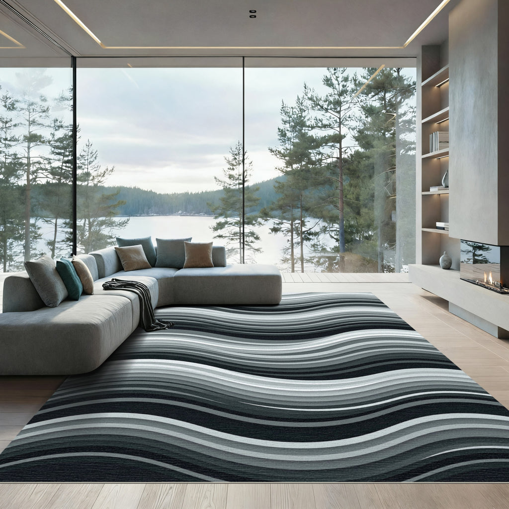 Monochromatic Layered Wave Rug