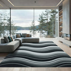Monochromatic Layered Wave Rug