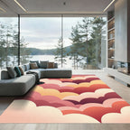 Sunset Ombre Cloud Sky Graphic Rug