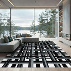 Monochromatic Linear Abstract Grid Rug