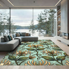 Ethereal Honeysuckle Botanical Sage Field Rug