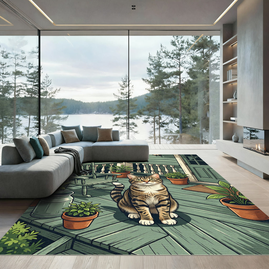 Textured Slate Earthy Natural Weave Rug