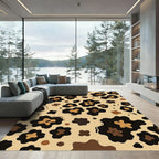 Cocoa Spots Animal Print Rug