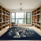 Bold Tiger Floral Wilderness Rug