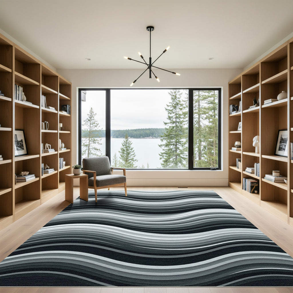 Monochromatic Layered Wave Rug