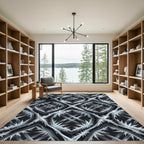 Monochromatic Spiked Geometric Lattice Rug