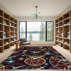 Cosmic Clock Atomic Burst Collection Rug