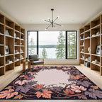 Autumn Leaf Vine Surround Rug