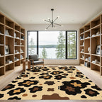 Cocoa Spots Animal Print Rug