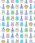 Pastel Bunny Candle Collection Rug