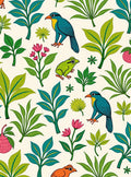 Tropical Birds and Flora Rug