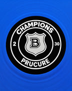 Round Emblem Champions Procure Shield Rug