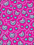 Whimsical Cartoon Butterfly Owl Rug