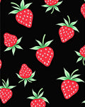 Vibrant Red Strawberry Patch Rug
