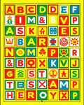 Bold Alphabet Blocks Graphic Rug