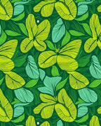 Emerald Jungle Butterfly Bloom Rug
