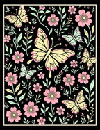 Whimsical Pastel Butterfly Garden Rug