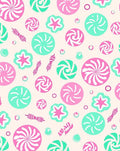 Sweet Swirl Lollipop Star Candy Rug