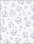 Doodle Creature Starry Night Companions Rug