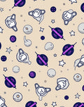 Cosmic Navy Purple Nebula Stars Rug
