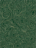 Deep Forest Curving Line Abstract Rug