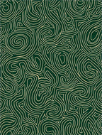 Deep Forest Curving Line Abstract Rug