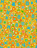 Whimsical Alphabet Circles And Numbers Rug