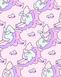 Pastel Cloud Figures Embrace Rug