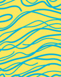 Sunny Meadow Blue Swirl Rug