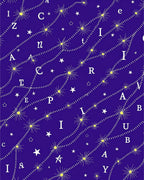 Celestial Starry Night Constellation Rug