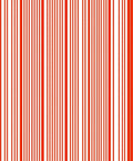 Bold Red Line Stripe Rug