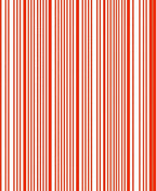Bold Red Line Stripe Rug