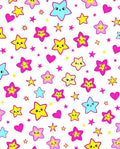 Happy Kawaii Stars Hearts Collection Rug