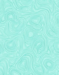 Aqua Topographic Contour Lines Rug