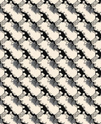 Diagonal Black White Abstract Forms Rug