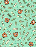 Cute Piggy Bills And Coins Rug