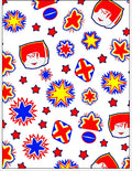 Retro Comic Pop Art Explosion Rug