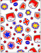Retro Comic Pop Art Explosion Rug