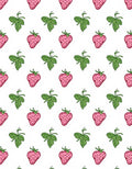 Pink Strawberry Garden Arrangement Rug
