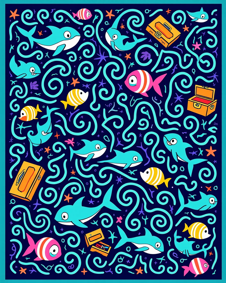 Ocean Friends Under The Sea Rug