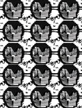 Monochromatic Black And White Abstraction Rug