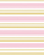 Soft Pink Gold Stripe Harmony Rug
