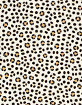 Cream and Brown Spotty Animal Rug