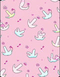 Whimsical Pastel Creature Arrows Rug