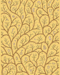 Whimsical Alphabet Garden Yellow Rug