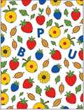 Whimsical Fruit Letters Meadow Rug