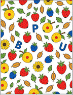 Whimsical Fruit Letters Meadow Rug