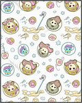 Whimsical Characters Cartoon Sketch Rug