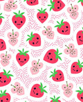 Sweet Strawberry Butterfly Garden Rug