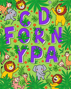Jungle Wild Animals Alphabet Rug